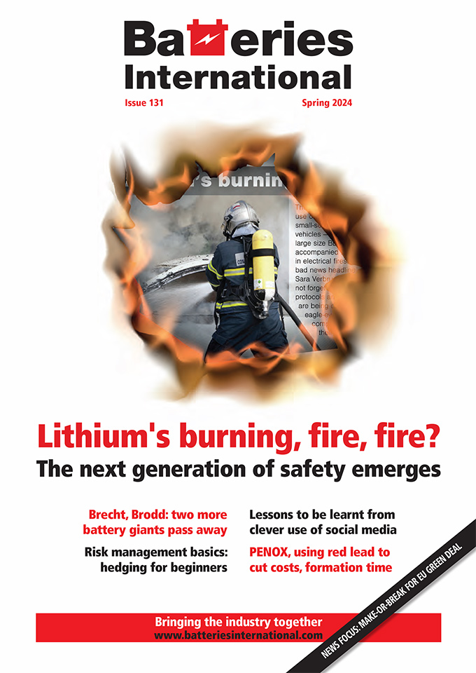 Batteries International Issue #131 cover