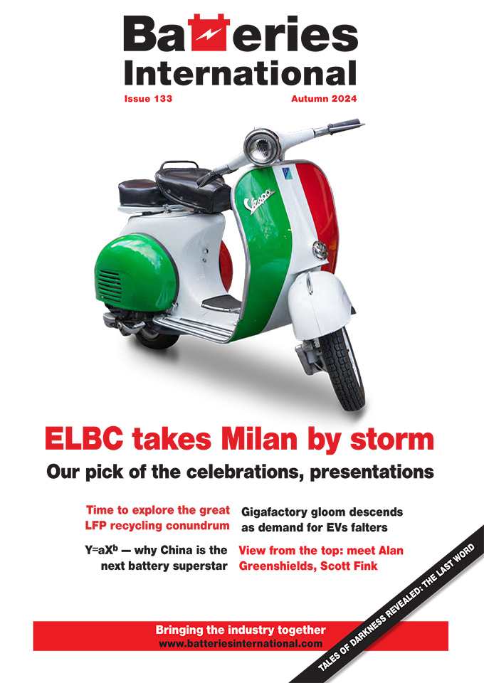 Batteries International Issue #133 cover