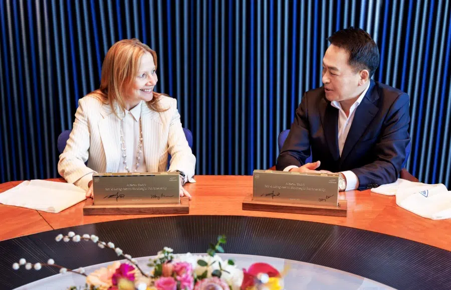 GM Samsung joint venture talks