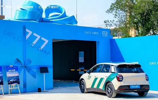 China EV battery swap scheme