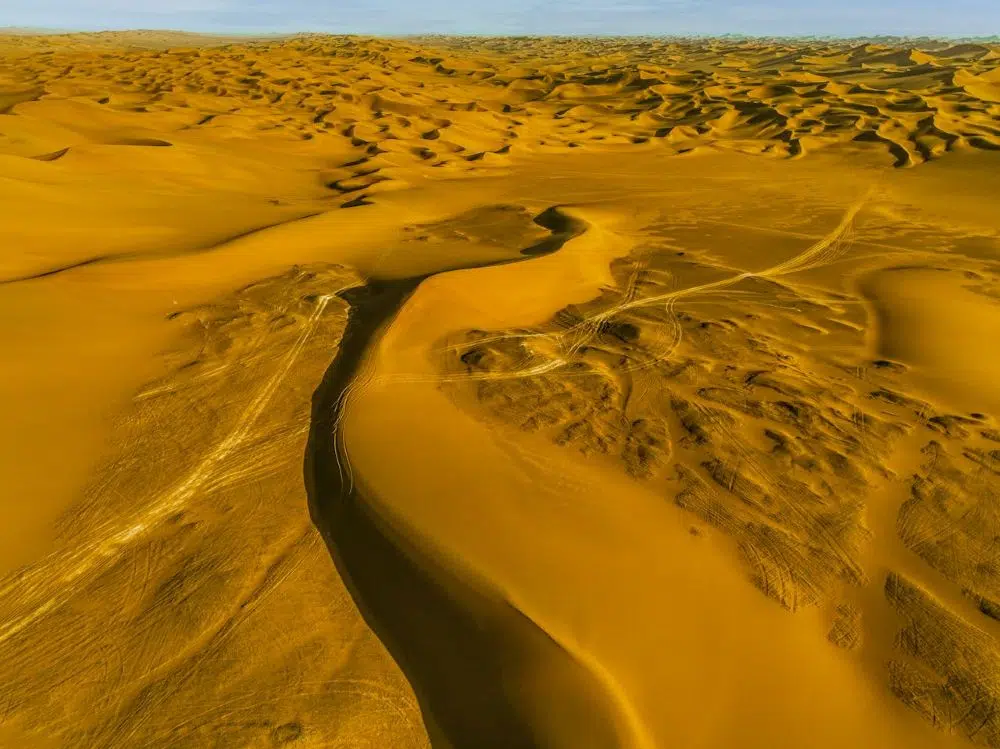 China desert