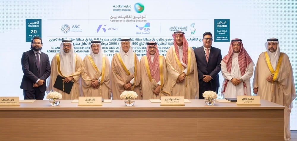 Contracts signing