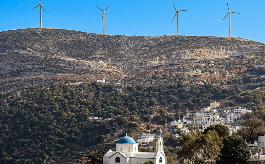Windmills in Greece